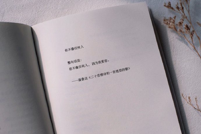分享一些隐晦表示我爱你的句子:你不像任何人__财经头条__新浪财经