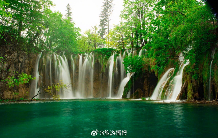 克罗地亚的普利特维采湖群国家公园