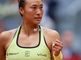 WTA1000罗马站：郑钦文险胜布克沙晋级32强 轰11记Ace展现强势状态