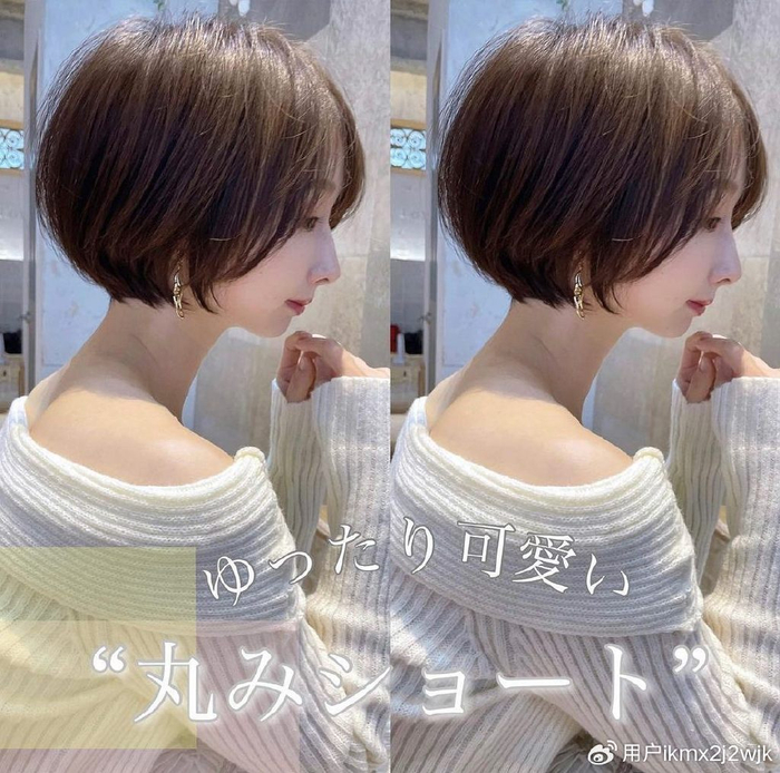 2024春季短发来了,蓬松时尚很修饰头型,喜欢就试试吧|短发|发型|头型_