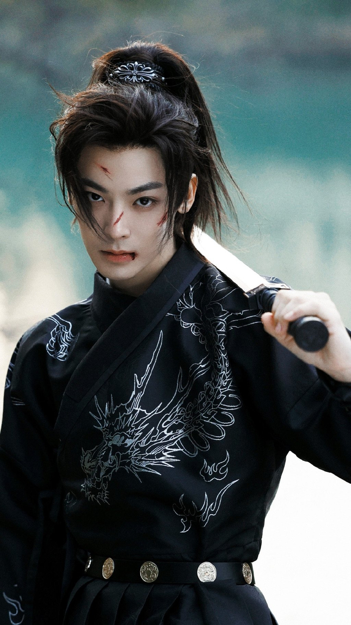 侯明昊高马尾好少年侠气