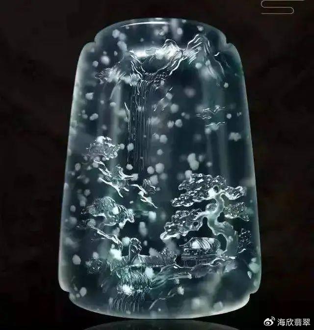 翡翠暴风雪和雪花棉图片