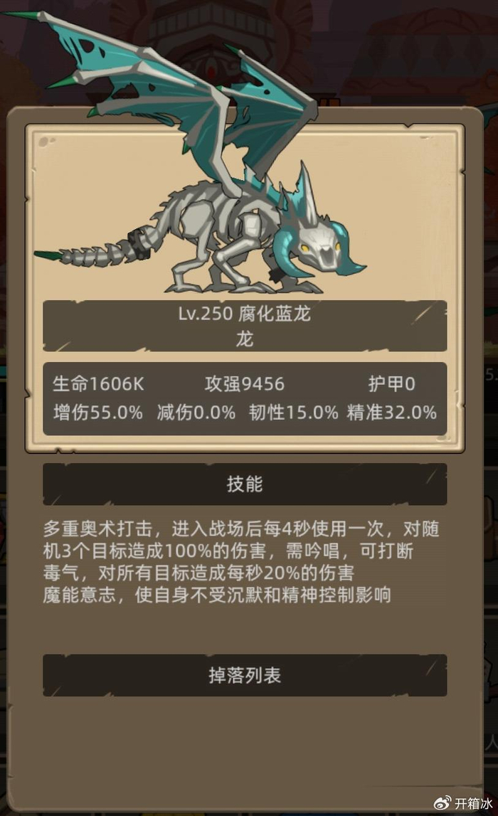 照例给大家梳理一下整个魔法之井的所有boss技能,并给出对应的职业