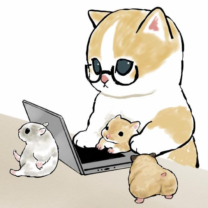 生活不易猫猫叹气画师mofusand