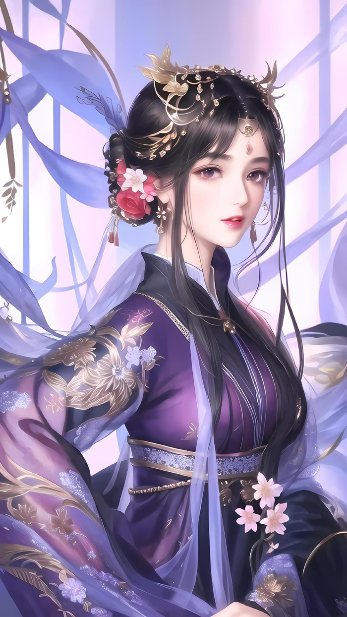 唯美古风高清ai绘画壁纸手机电脑高清壁纸 图集动漫二次元