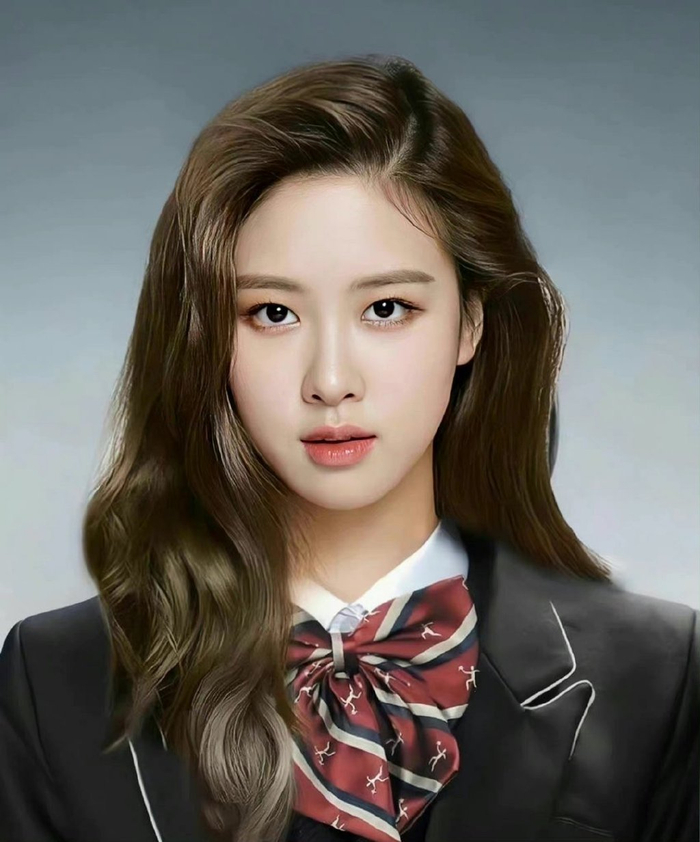 各种发色的朴彩英