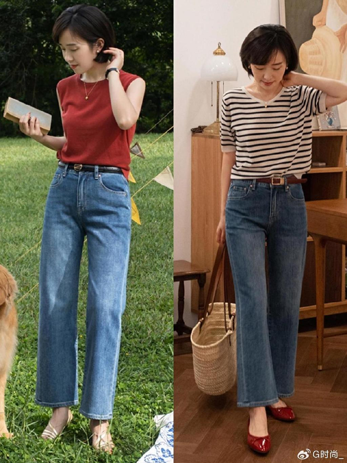 小个子女生穿裤子搭配别太随意,为你讲解选款和搭配秘诀,真好看