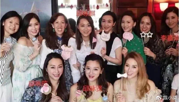 香港贵妇圈合影藏玄机李嘉欣混迹多年还靠边郭晶晶仍没进圈子