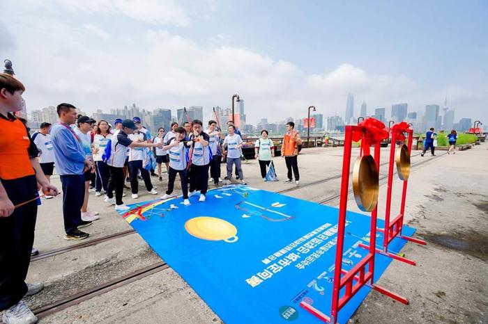 上海残健融合运动会城市定向赛完赛