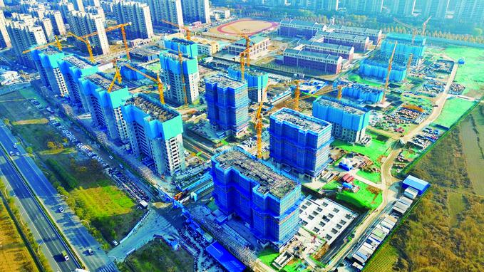 睢宁一处安置房项目首栋楼成功封顶|二小|睢宁县|项目_新浪新闻