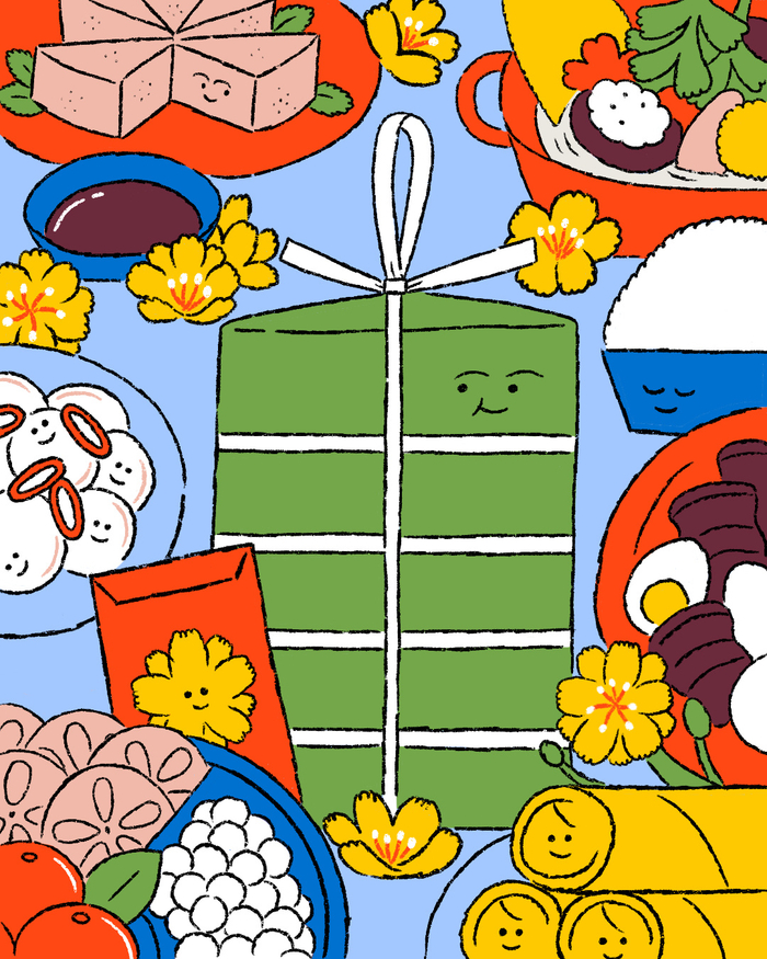 一组配色活泼的插画设计欣赏 :min heo