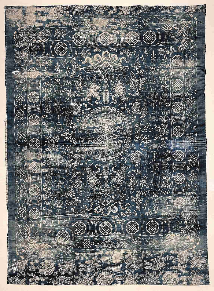 意蕴无限的蓝印花布