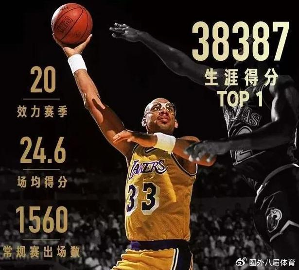 天勾贾巴尔:最年长的总决赛fmvp