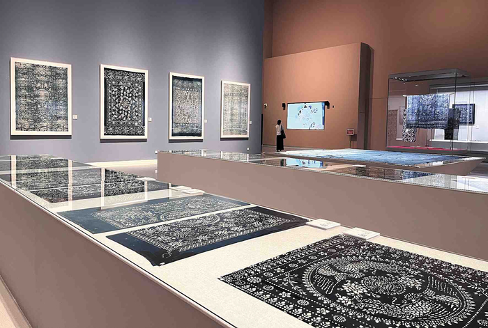 意蕴无限的蓝印花布