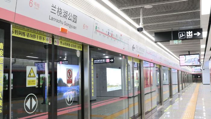 中铁二局参建长春地铁6号线正式开通运营