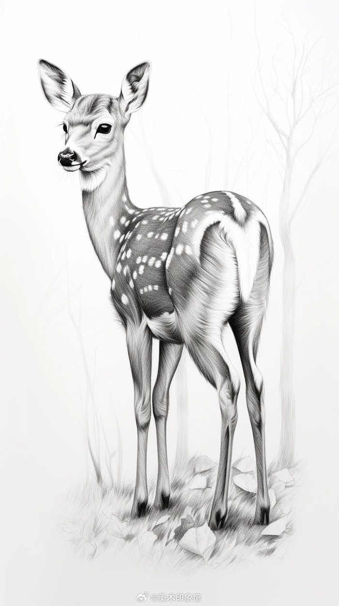 这是有灵性的小鹿许个愿吧