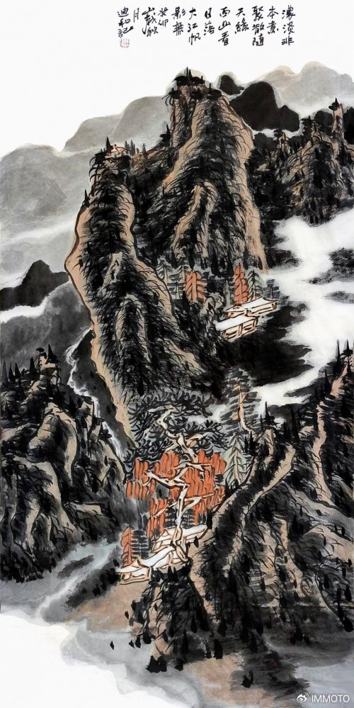 2024龙腾盛世|新年贺岁——著名画家陈迪和作品欣赏|陈迪|中国画|湖北