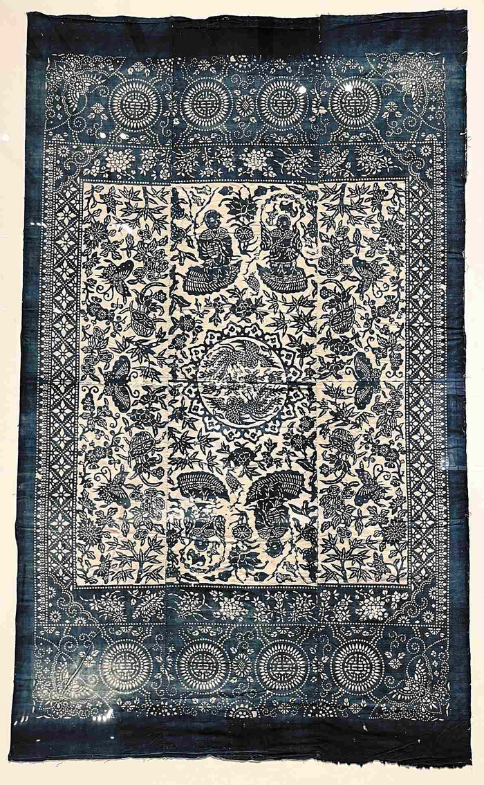 意蕴无限的蓝印花布