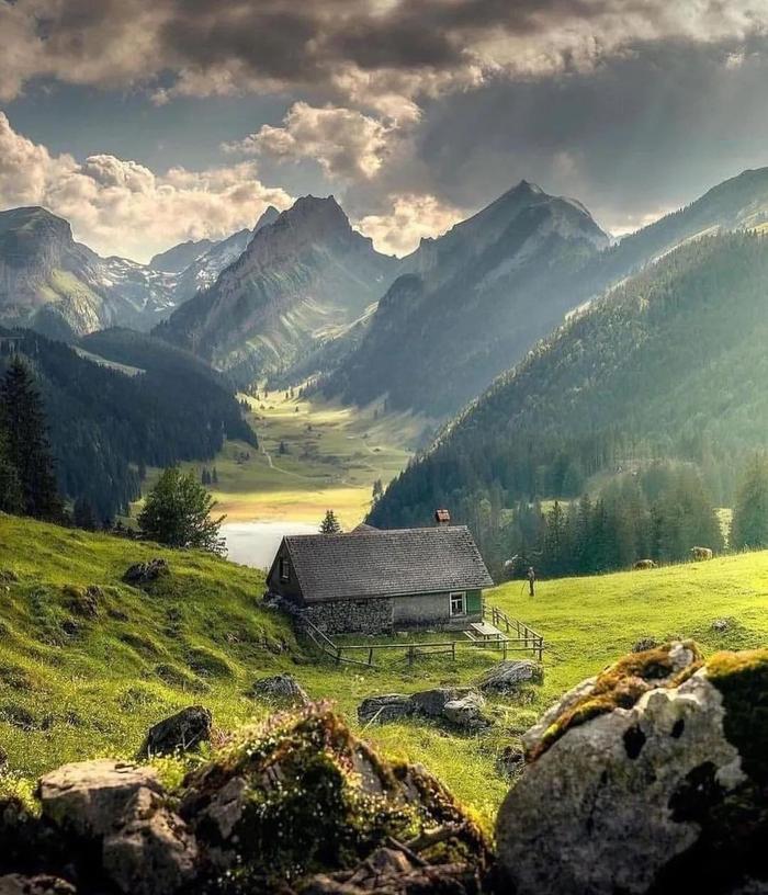 瑞士风光 手机壁纸图片