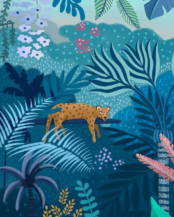 动植物插画 :asia orlando