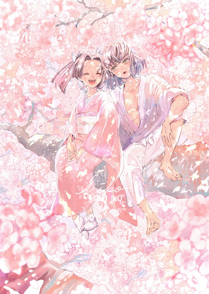 嘴平伊之助神崎葵真的好温馨