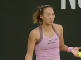 郑钦文0-2诺丁汉无缘8强！第一盘失误多接发差，第二盘抢七惜败！