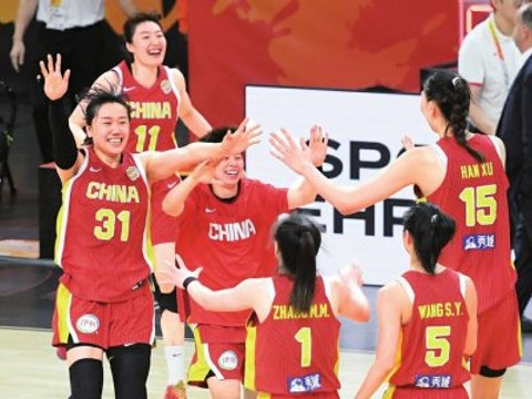 中国女篮八强资格赛碰波多黎各