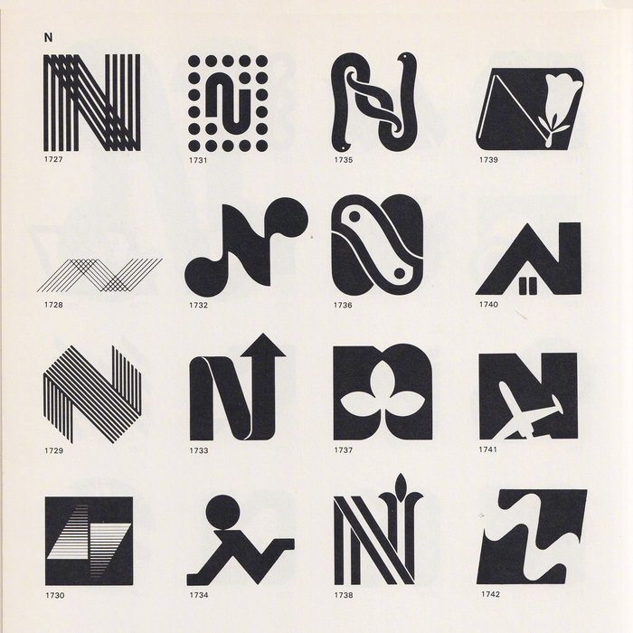 分享一组字母n的创意设计valeriesdesign