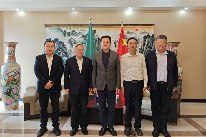 中国十五冶主要领导拜访中国驻赞比亚大使|赞比亚|大使|梁磊_新浪新闻