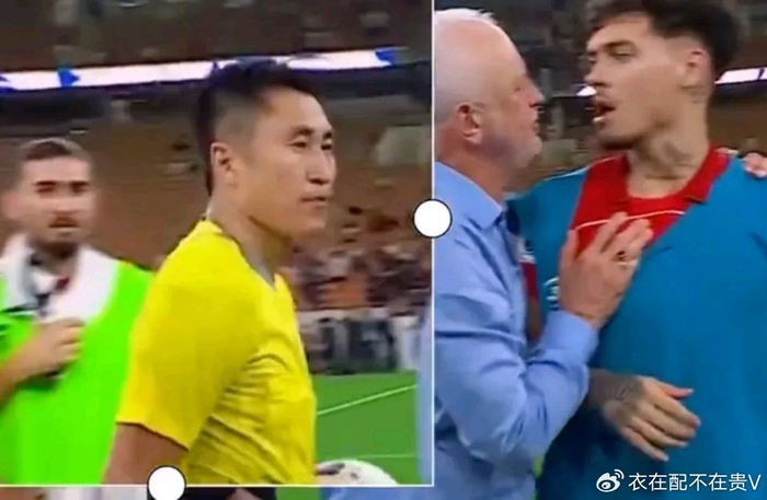 马宁赛后连出3红！遭球迷扔水瓶+被护送离场，印尼队长哭诉：不公平