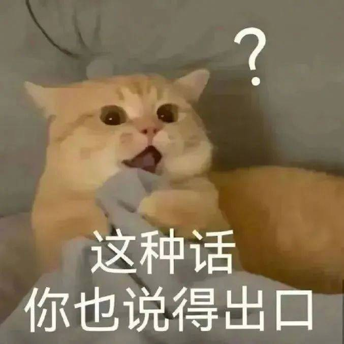 表情包 | 这种话你也说得出口 拿图点赞、吱声
