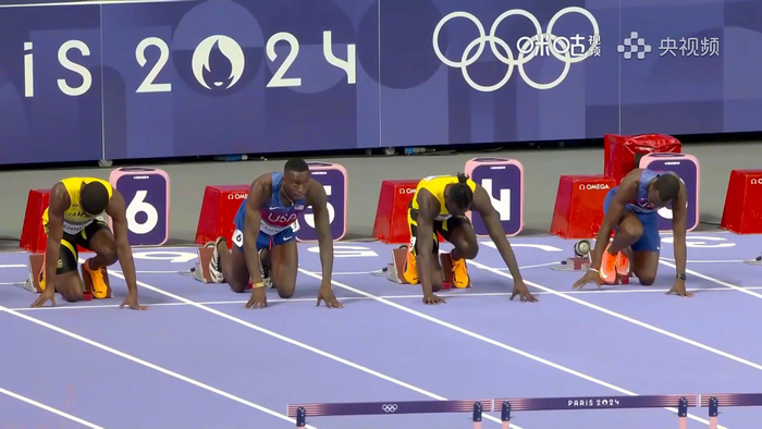 霍洛威110米栏金牌