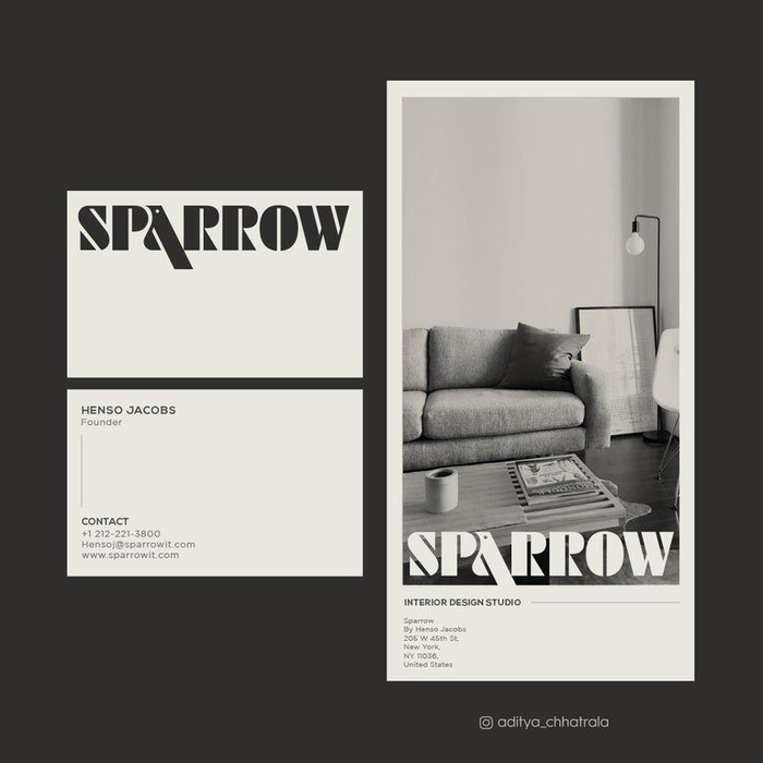 简约形式排版设计参考