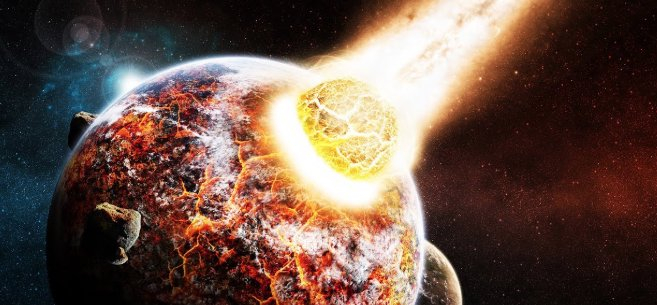 宇宙中的巨大撞击者,毁灭过生命,会毁灭美丽的蓝色星球吗?|撞击者|地球|行星_新浪新闻