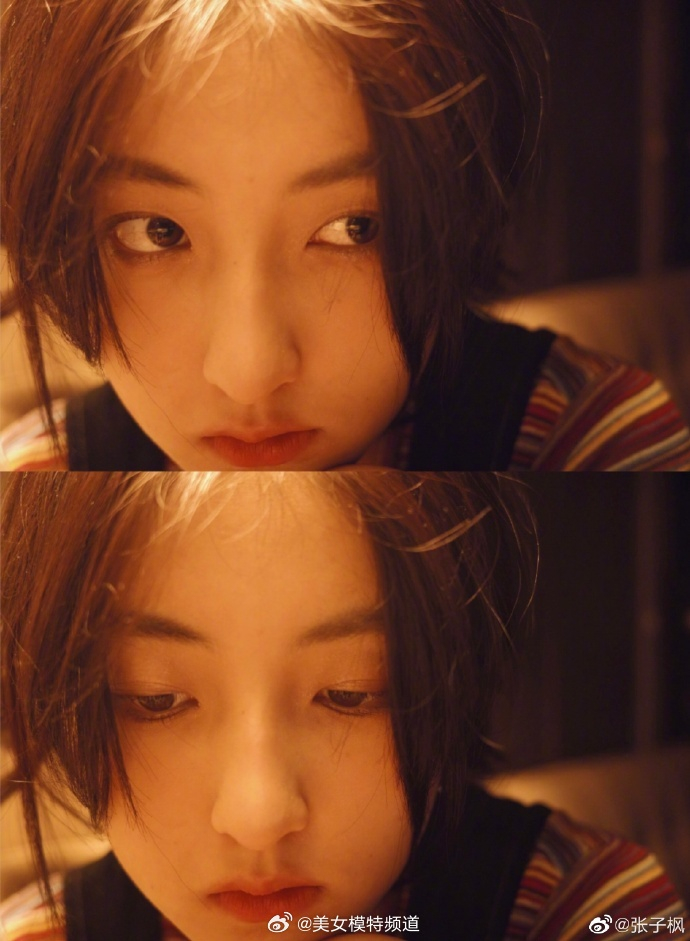 张子枫晒十宫格怼脸照plog 暖光随拍显秋日氛围感