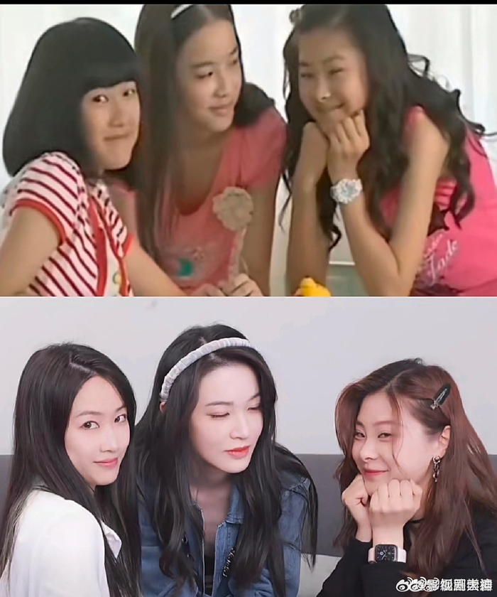 1/ 4十四年了,《巴啦啦小魔仙》三人组完全没变化三个美女从小美到大