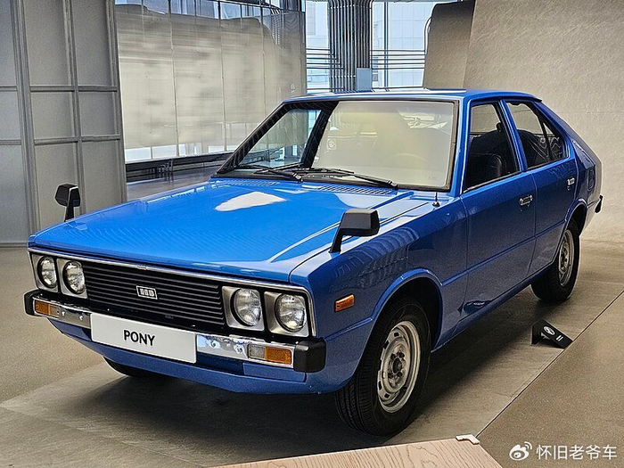 韩国首款大规模生产和出口的车型现代pony