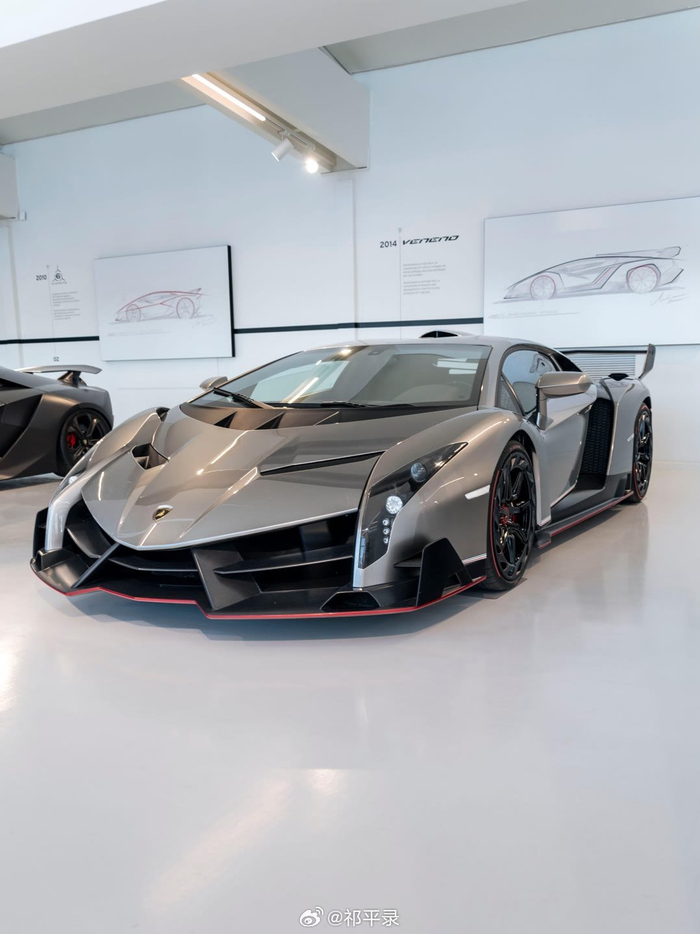 全球限量超跑兰博基尼毒药,超级跑车