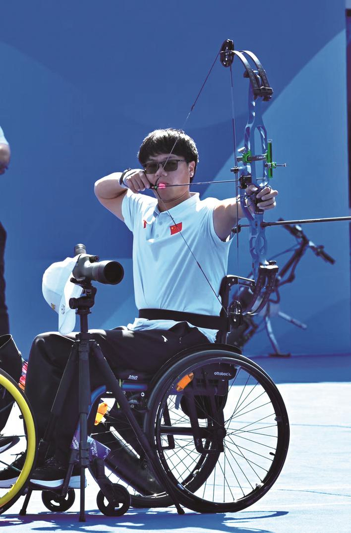 张天鑫"射"得亚残运会嘉兴首金|首金|复合弓|张天鑫_新浪新闻