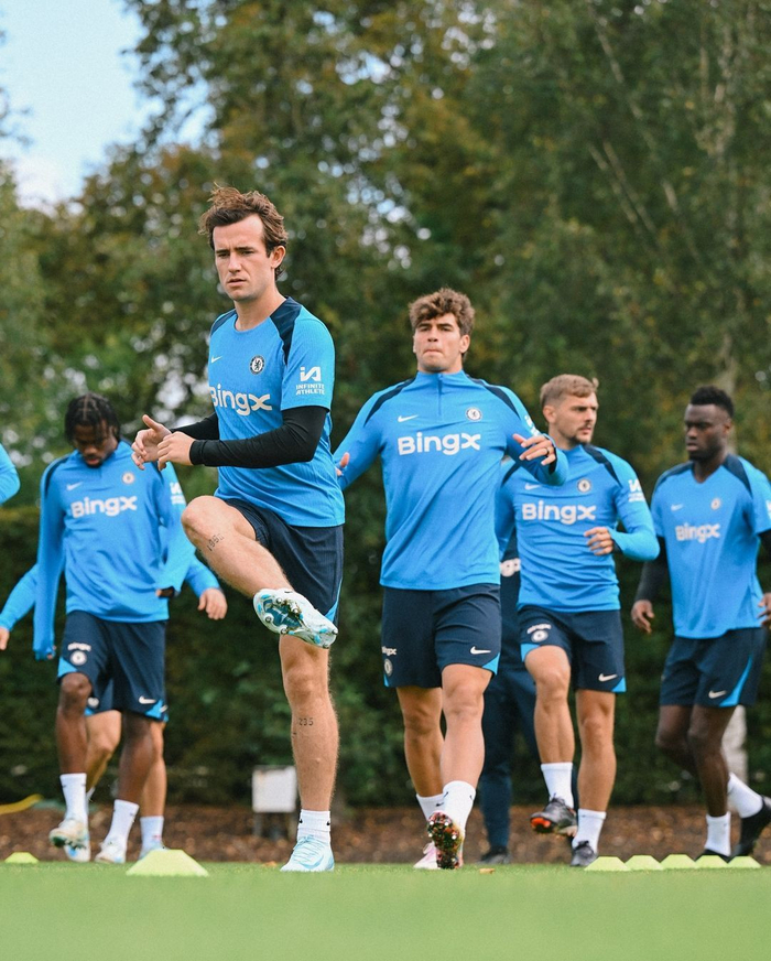 切尔西今天的训练