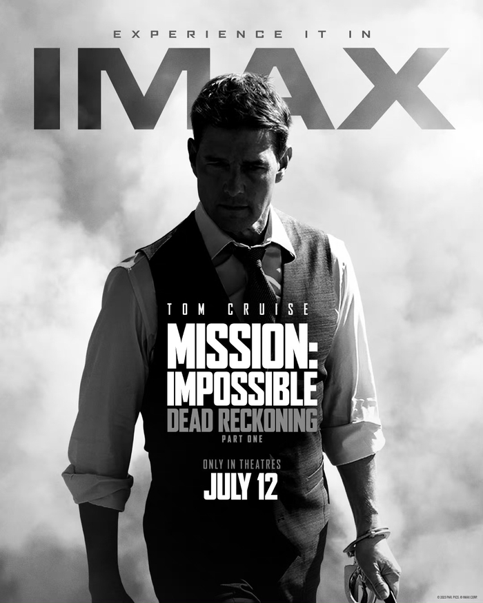 《碟中谍7》曝光四款新海报:IMAX、杜比、Screen