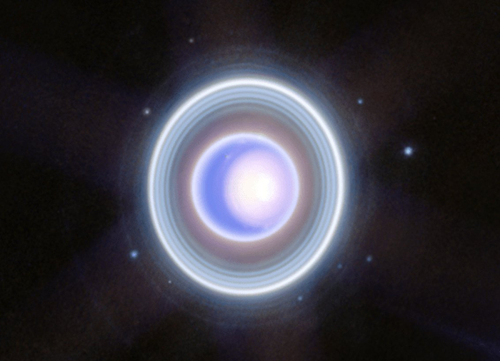 2024年4月14日:木星接近天王星