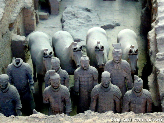 实拍:秦始皇兵马俑一二三号坑兵阵布局揭秘|博物馆|实拍|秦始皇陵
