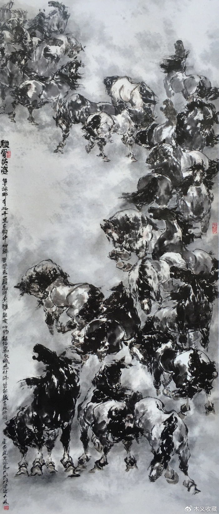 刘大林|妙笔神骏艺术美学|九嶷山|刘大林|野马_新浪新闻