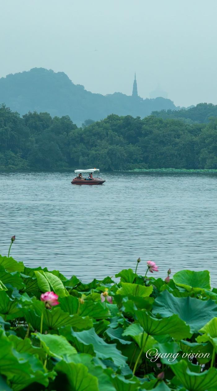 莒县西湖烟雨图片