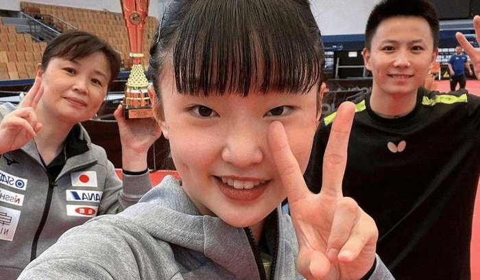 张本美和母亲张凌：用不了几年，孙颖莎就不是张本美和的对手