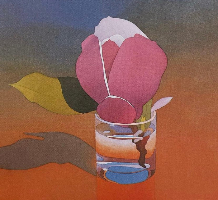 1985年的插画书markadams色彩柔和层次丰富