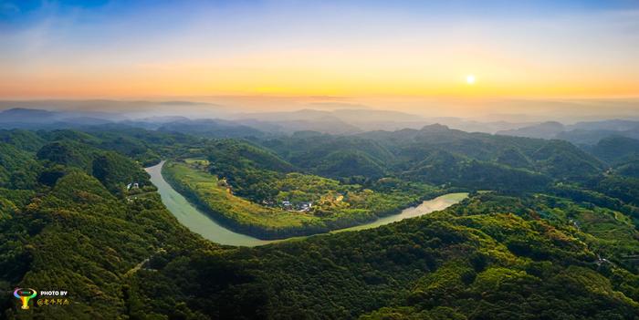 锦江画廊碧道沿途风景图片