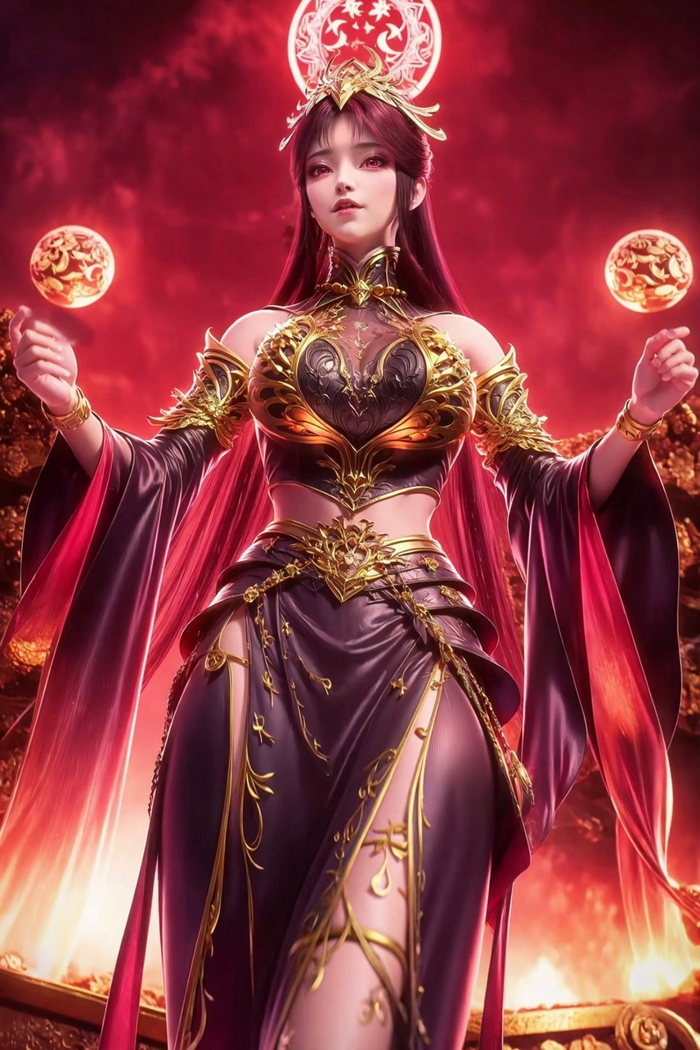 百炼成神 精致美图 毒血夫人 ‖ 火红色系