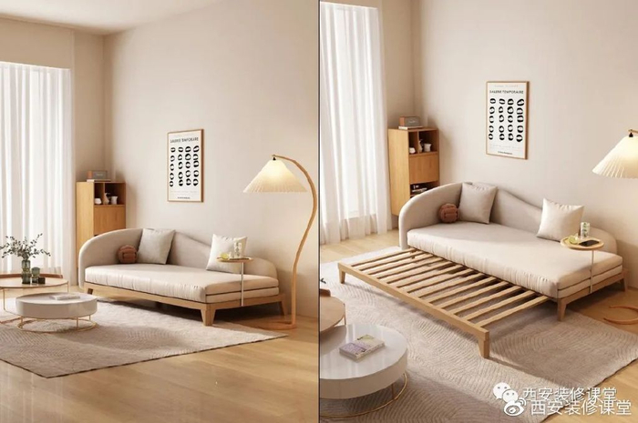榻榻米沙发床哪个好 多功能实木沙发的特点有哪些